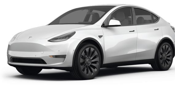 TESLA MODEL Y 2022 7SAYGDEFXNF489098 image